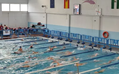 Tercera jornada de liga para nadadores del C.N. San Roque