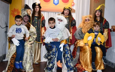 Celebrada la recepción de los Reyes Magos en Guadarranque, la primera del municipio
