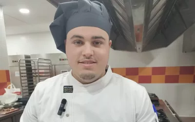 Ángel Troya Espigares, candidato del IES Hostelería al premio Cordon Bleu Madrid