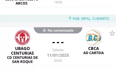 Duelo comarcal de Centurias este sábado en el “Ciudad de San Roque”