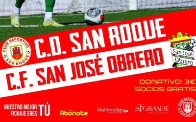 El CD San Roque se enfrenta este domingo en casa con el San José Obrero