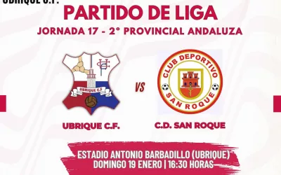 El CD San Roque viaja a Ubrique este domingo con la mira puesta en el liderato de liga