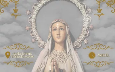 El domingo 9 de febrero, procesión de la Virgen de Lourdes en Taraguilla