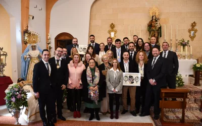 Acto de hermanamiento entre la Asociación Parroquial de Guadiaro y la Hermandad del Santo Entierro de Sanlúcar