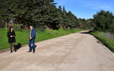 Mejoras en los carriles de tierra de las zonas baja y alta de la barriada de San Enrique