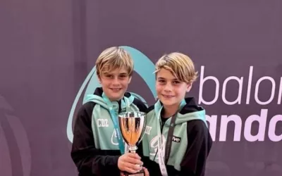 Los gemelos Salado, bronce con la Selección gaditana en el A8 Andaluz Mini masculino