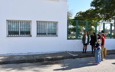 Arreglo del muro de la guardería de Miraflores