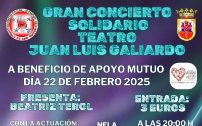 Este sábado, Gran Concierto Solidario de la Asociación de Canción Ligera