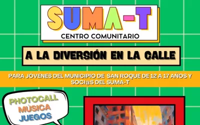 Suma-T organiza la actividad “Sumamos Tod@s” para la tarde de este viernes