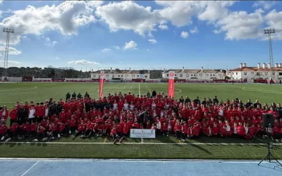 Presentación de todas las categorías y escuelas del CD San Roque de la temporada 2024/2025