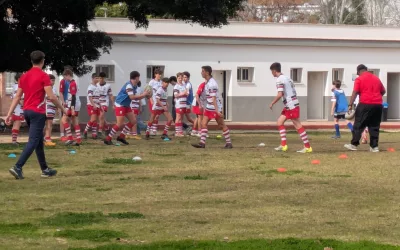 Intensa jornada de rugby sub 14 en Pueblo Nuevo