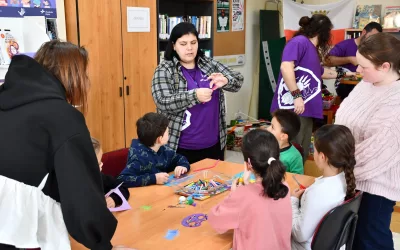 Participación Ciudadana lleva sus talleres de máscaras a Estación, Campamento y Puente