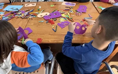 Comienzan en Guadarranque y Taraguilla los talleres infantiles de máscaras de carnaval