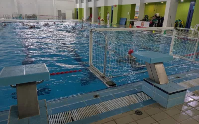 Victoria del Club Waterpolo San Roque ante su afición en el partido contra Chiclana (13-10)