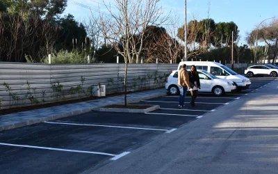 Habilitadas 30 nuevas plazas de aparcamiento en Miraflores