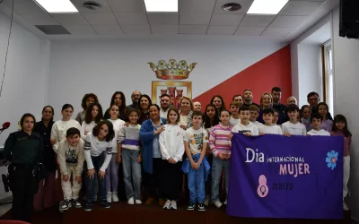 Lectura del manifiesto con motivo del 8M