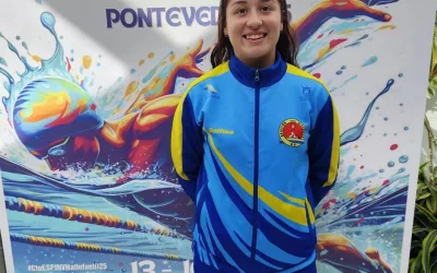 Aitana, en el top 40 del Campeonato de España de Natación Infantil Invierno