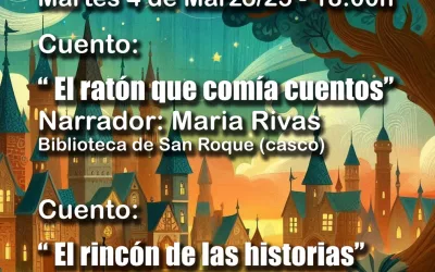 El Diego Salinas y Puente Mayorga acogen este martes sendas sesiones de cuentacuentos