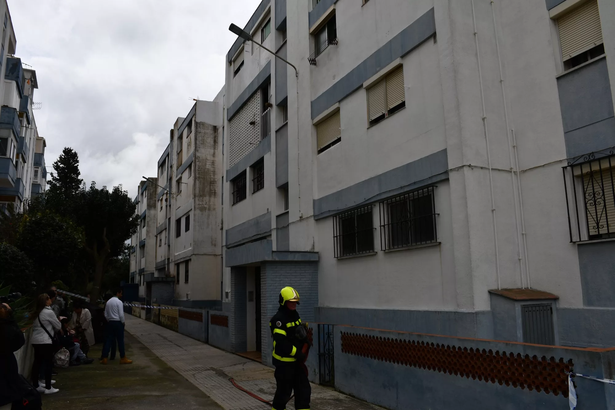 Extinguido un incendio en una vivienda de la Barriada de La Paz ...
