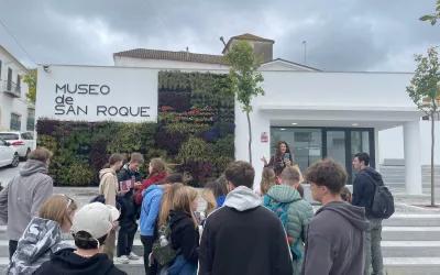 Visita turística de estudiantes de intercambio