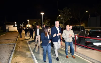 El muy utilizado carril bici de la Estación cuenta ya con iluminación en todo su trazado