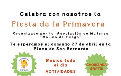 Fiesta de la Primavera el próximo domingo en la Estación de San Roque