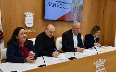 Convenio con la parroquia de La Inmaculada de Campamento para el Vía Crucis