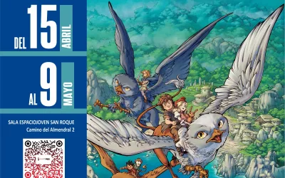 Mateo Guerrero expone originales de “El bosque del Tiempo” en el Espacio Joven