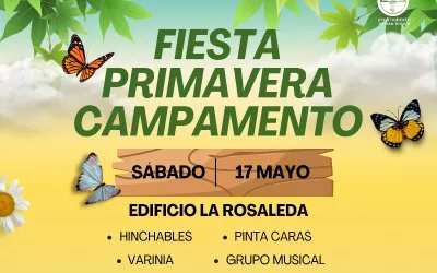 Fiesta de la Primavera, el sábado 17 de mayo en Campamento