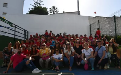 Unos 300 estudiantes participan en la Sanrocada 2025, que organiza el IES Castilla del Pino
