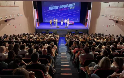 Sin entradas para las divertidas actuaciones de Aguilera y Mení en el Teatro