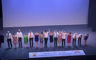 Actuaciones de artes escénicas en la XXIII Feria del Arte de la UP