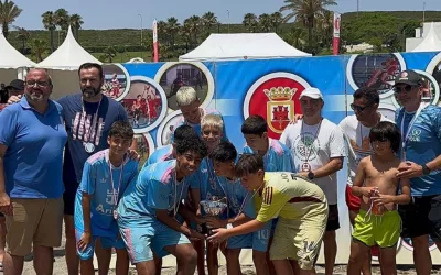 Infantil y Cadete Masculina disputan semifinales y finales del torneo de fútbol playa