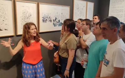 Visita guiada a usuarios del Centro de Día SEPAP Manolo Alés