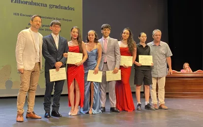 Celebrado el Acto de Graduación de la Escuela de Hostelería