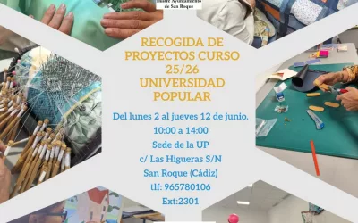 Se abre el plazo para la presentación de proyectos de talleres de la UP del próximo curso