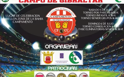 Este fin de semana, la Bahía acoge el XV Open de Futbolchapas Campo de Gibraltar