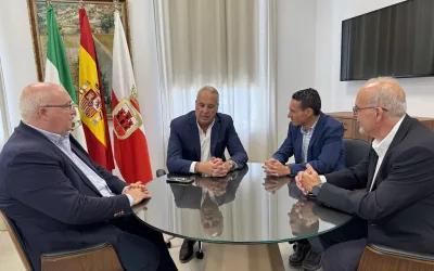 Responsables de la Ser visitan al alcalde
