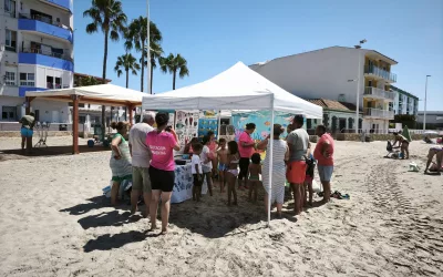 “Cuida tus playas” estuvo en Puente Mayorga