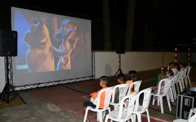 Los más pequeños de Miraflores reciben el Cine de Verano con ganas