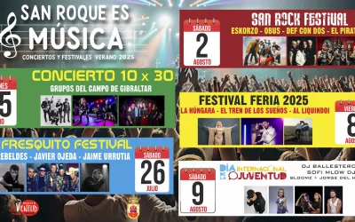 San Roque es música este verano 2025