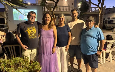 Los pequeños disfrutaron del Cine de Verano en Puente Mayorga