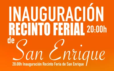 El viernes se inaugura el Recinto Ferial de San Enrique