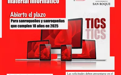 Mañana viernes 18 finaliza el plazo de ayudas para la compra de material informático