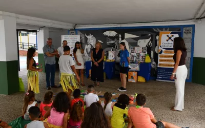 Fiesta de clausura de la escuela de verano de Alternativas en la Estación
