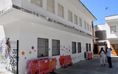 El Ayuntamiento realiza mejoras en el CEIP Barbésula