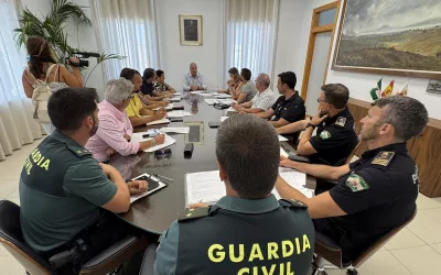 Una reunión técnica de Seguridad trata sobre la Feria Real