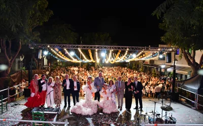 Brillante Coronación de las reinas de la Feria de la Estación