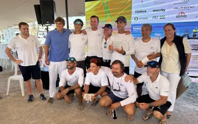 Representación municipal en la entrega de trofeos de la 26 Copa Sotogrande de vela