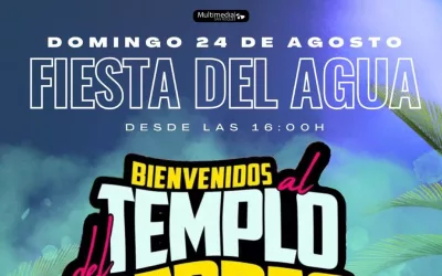 Este Domingo Rociero, Fiesta del Agua y “perreo” en la Estación